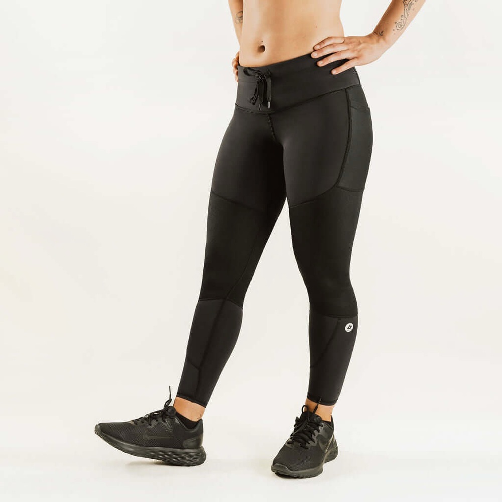 NWT Bracelayer WOMEN'S KS1 ALPINE 7/8 THERMAL BASE LAYER W/ KNEE SUPPORT Sz M